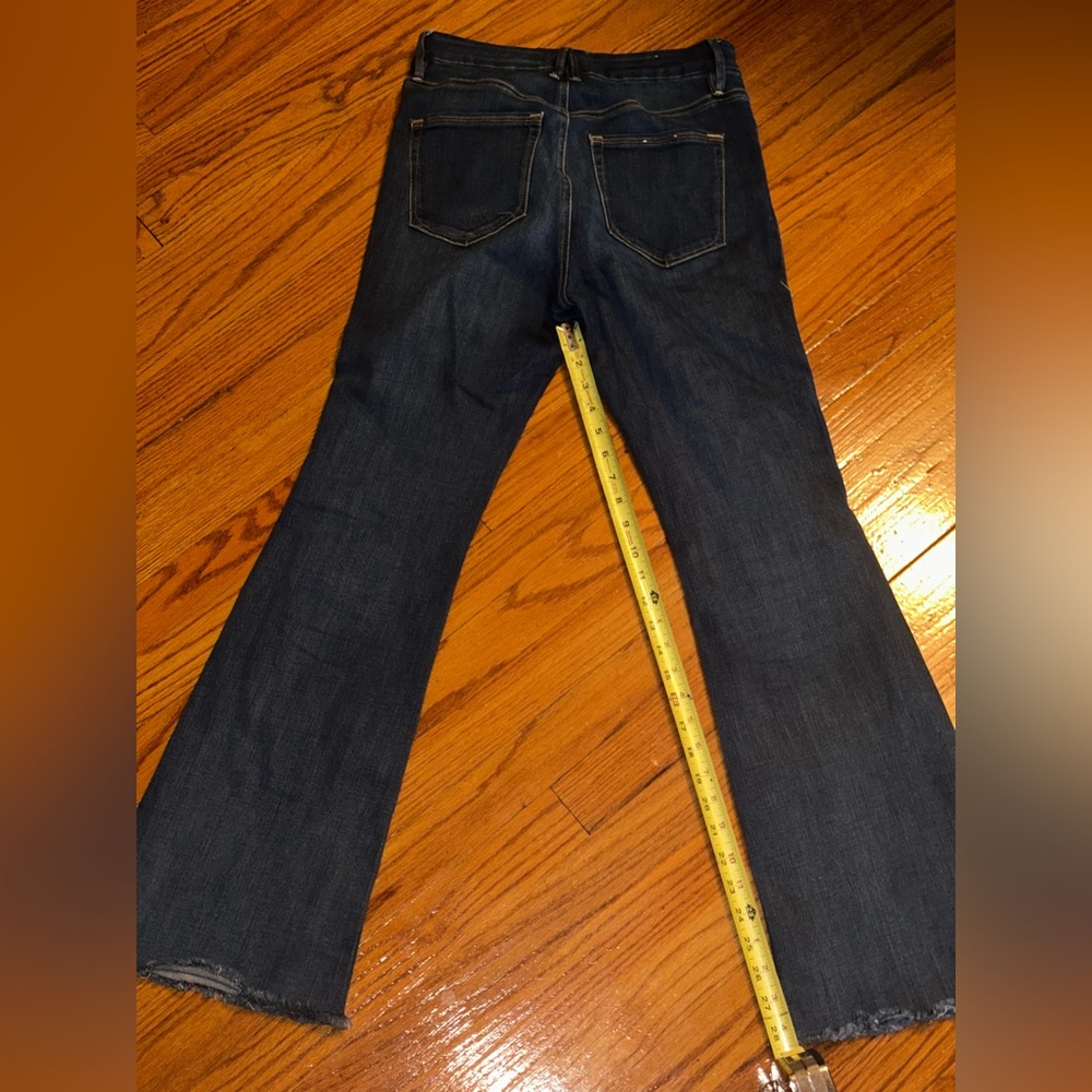 Good American Women's Boot Cut Jeans - Dark Blue